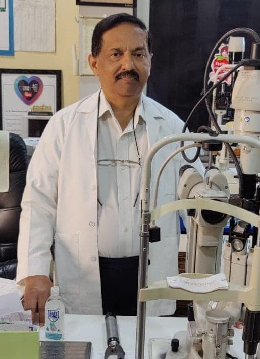 Dr. Rakesh Kumar Gupta, Cataract & Glaucoma Surgeon Portrait of Dr. Rakesh Kumar Gupta