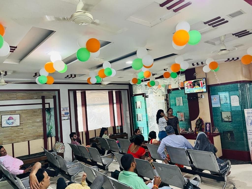 Inside KVM Eye Hospital, Gwalior Inside KVM Eye Hospital, Gwalior