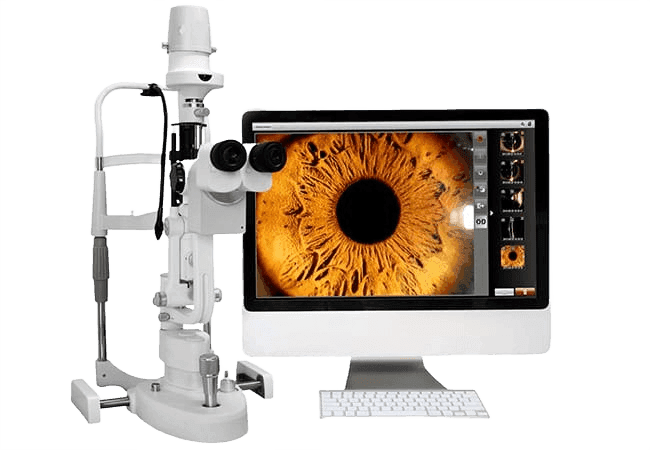 Slit Lamp with Viewing System Slit Lamp with Viewing System at KVM Eye Hospital, Gwalior